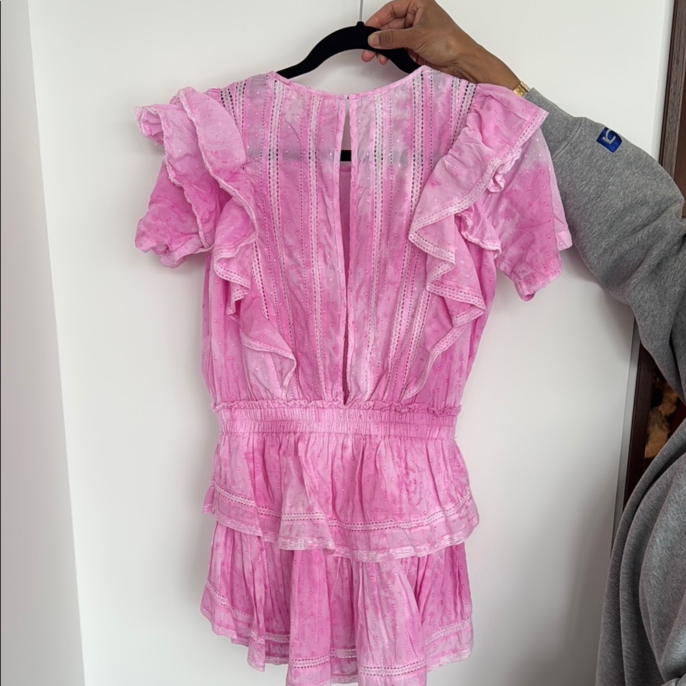 Pink Ruffled Dress - Picture 3 of 6